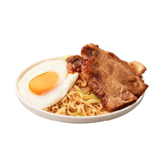 XO醬排骨炒泡麵組合